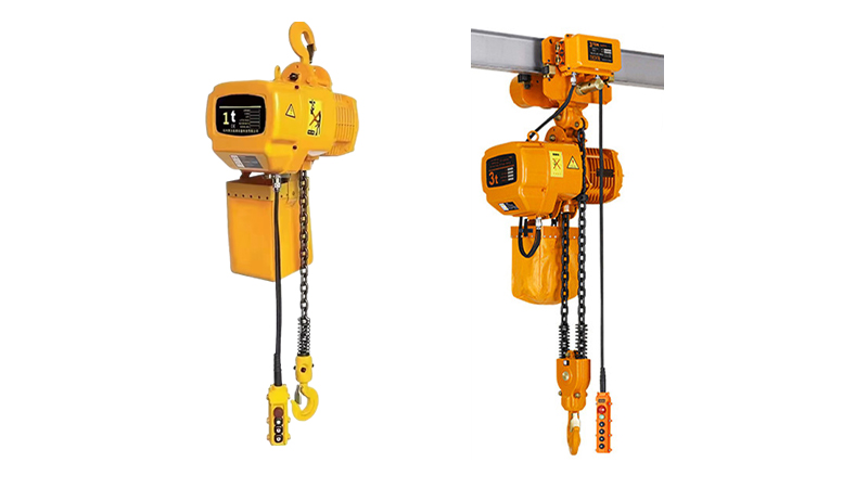 Gdzie pojawia się nietypowy hałas podczas pracy wciągnika elektrycznego?