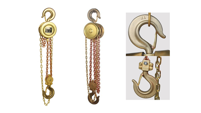 Przeciwwybuchowy wciągnik ręczny zapewnia bezpieczeństwo fabryki nawozów