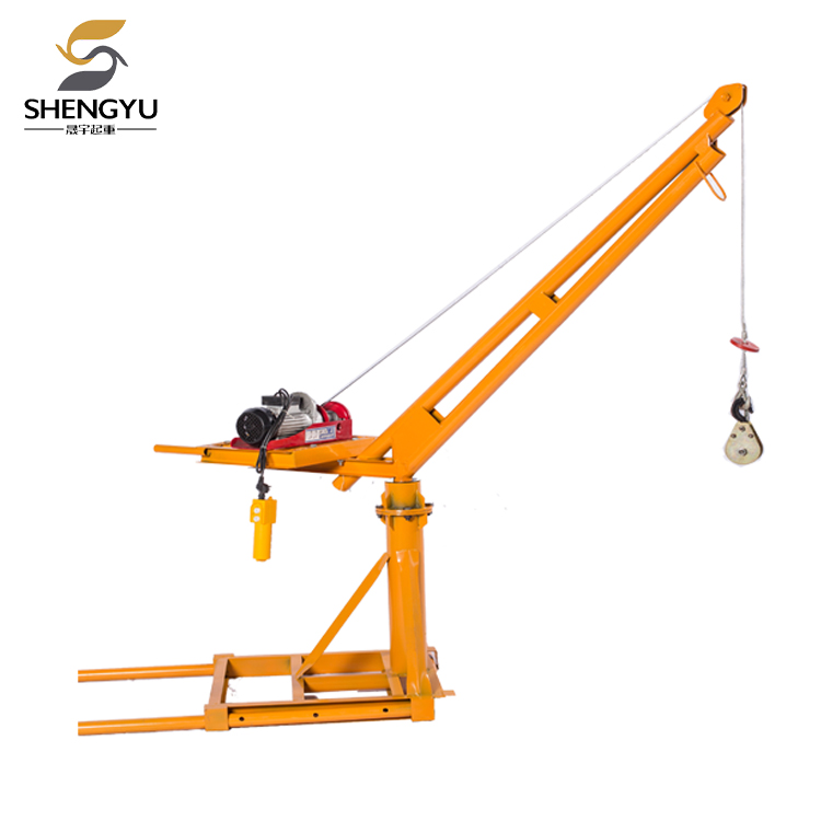 500 kg budowlane mini żuraw zewnętrzny