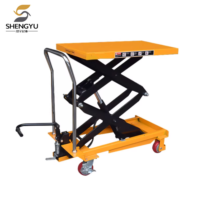 Hydrauliczna platforma podnosząca o udźwigu 500 kg