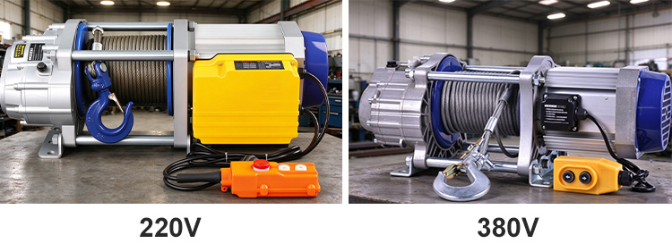 Low-Noise 2.5t Aluminum-Housing Hoists